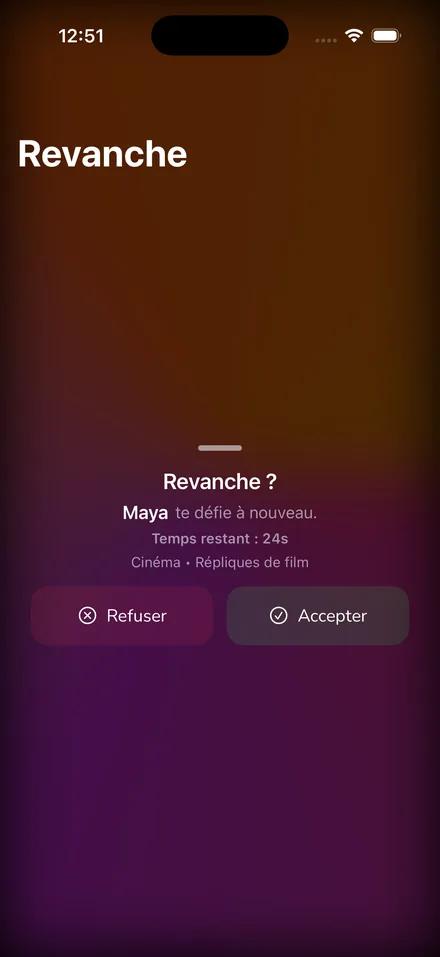 L'écran de revanche